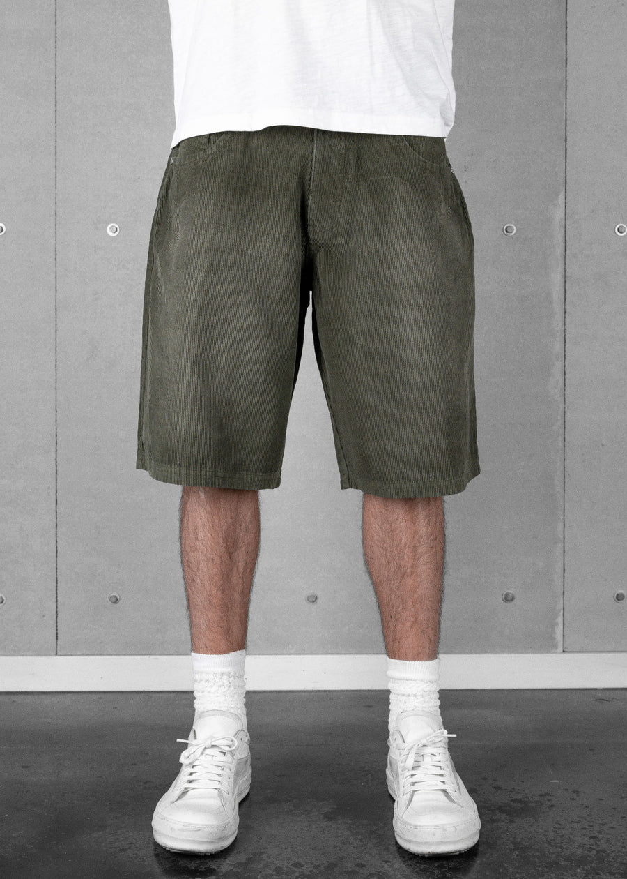 Commons Corduroy Short Faded Olive