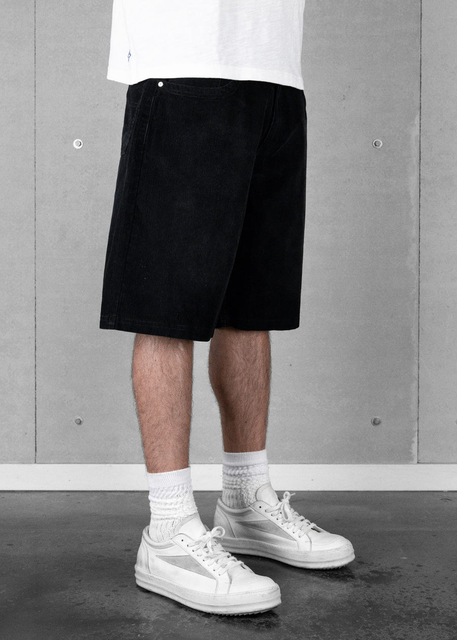 Commons Corduroy Short Vintage Black