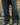 COMMONS POCKET STITCHED DENIM BLACK (R28)