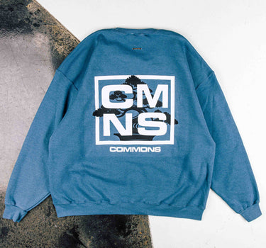 Commons 'Bonsai' Reworked Blue Crewneck (C3)