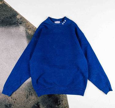 Commons 'Bonsai' Reworked Dark Royal Blue Crewneck (C7)