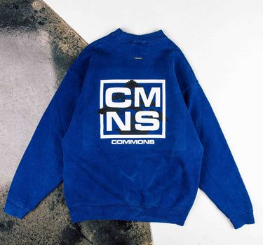 Commons 'Bonsai' Reworked Dark Royal Blue Crewneck (C7)