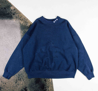 Commons 'Bonsai' Reworked Navy Blue Crewneck (C9)