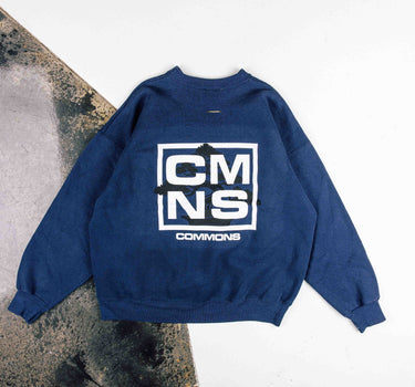 Commons 'Bonsai' Reworked Navy Blue Crewneck (C9)