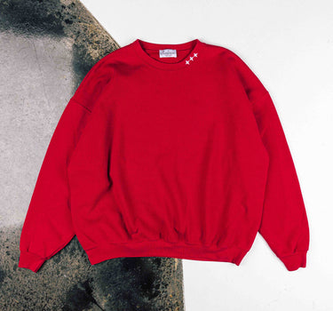 Commons 'Bonsai' Reworked Washed Red Crewneck (C16)