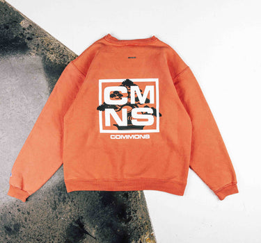 Commons 'Bonsai' Reworked Orange Crewneck (C18)