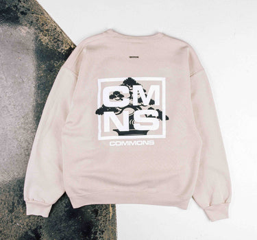 Commons 'Bonsai' Reworked Tan Crewneck (C19)