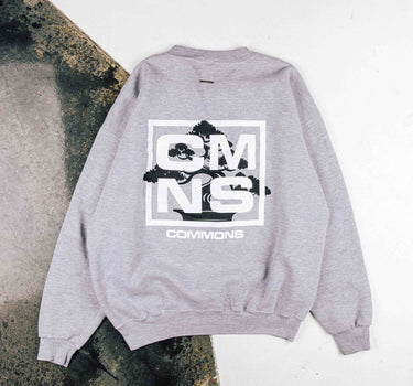 Commons 'Bonsai' Reworked Dark Heather Grey Crewneck (C20)