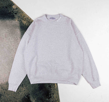 Commons 'Bonsai' Reworked Light Heather Grey Crewneck (C21)