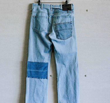 Commons One of One Rework Patch Blue Denim Pant