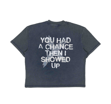 Commons No Mercy You Had a Chance Tee Washed Navy