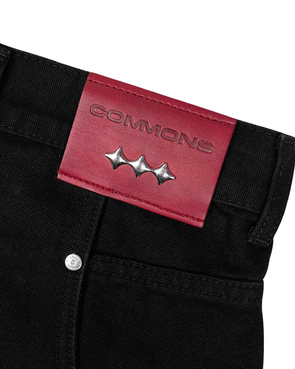 Commons Chop Canvas Pant Jet Black – Commons Studios
