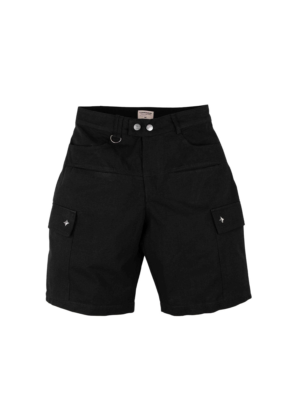 Commons Ripstop Cargo Short Black