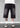 Commons Turquoise Rivet Sweatshort Vintage Black