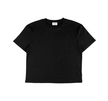 Commons Blank Slate Cropped Tee Black