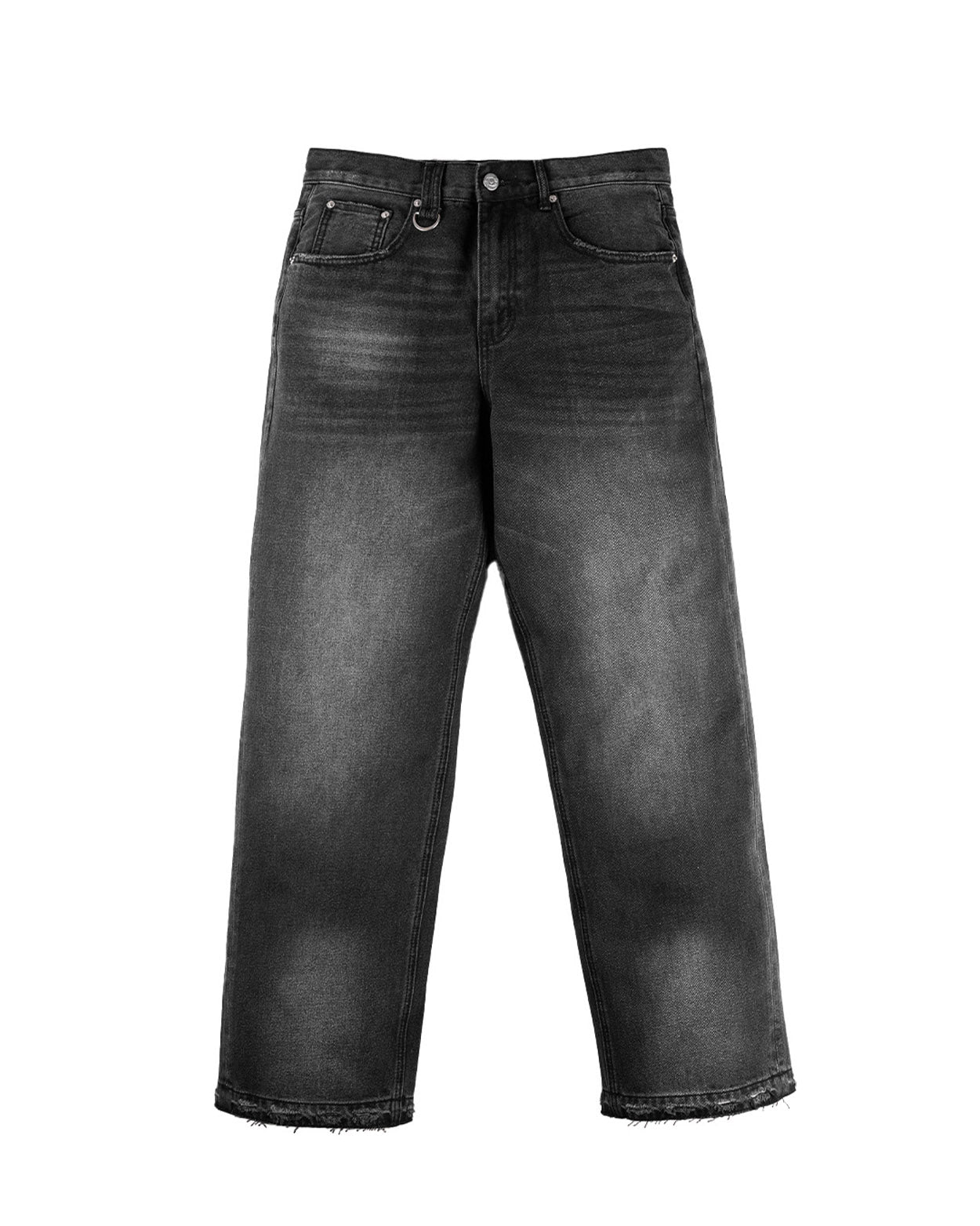 Commons Washed Straight Denim Pant Granite
