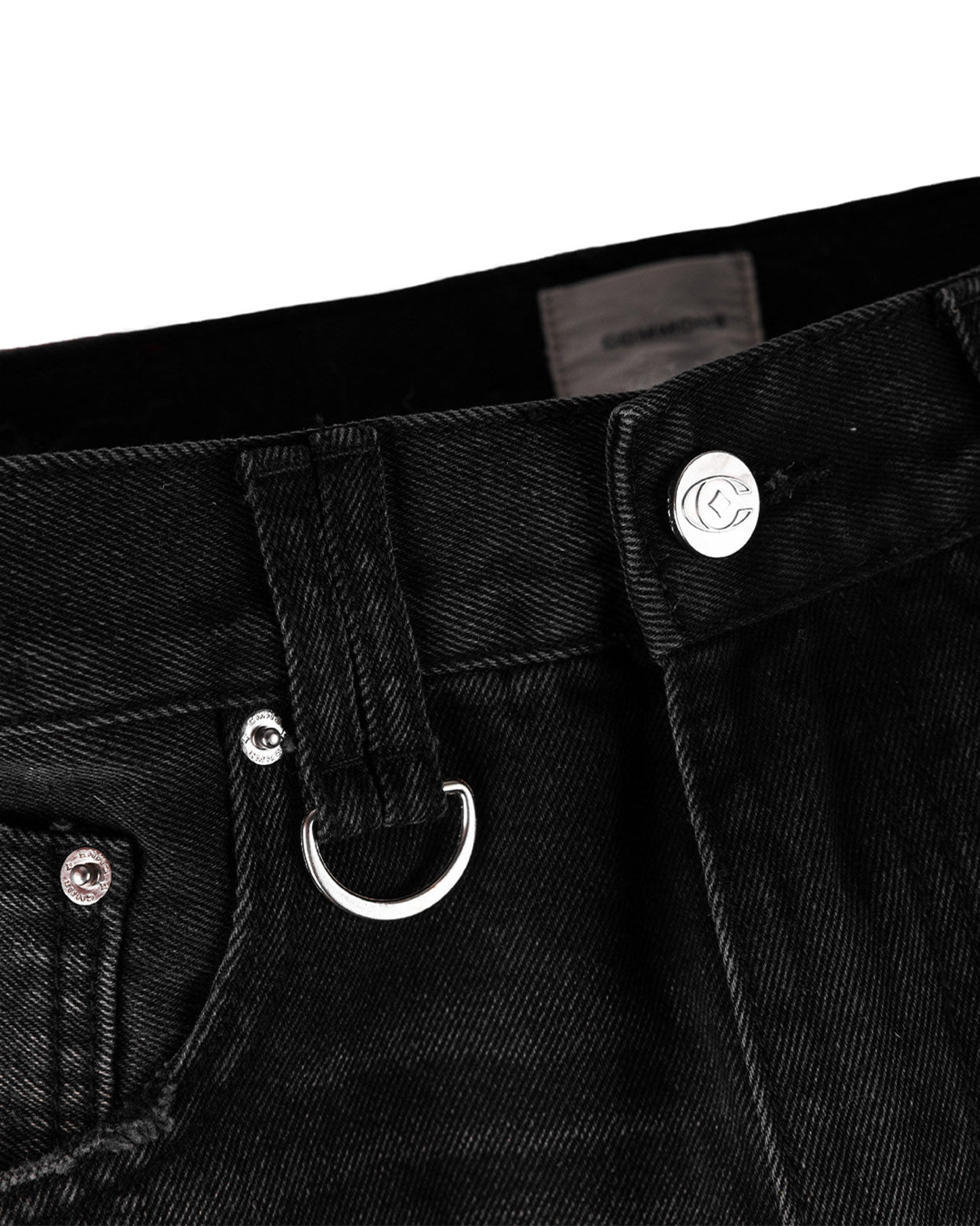 Commons Washed Straight Denim Pant Granite