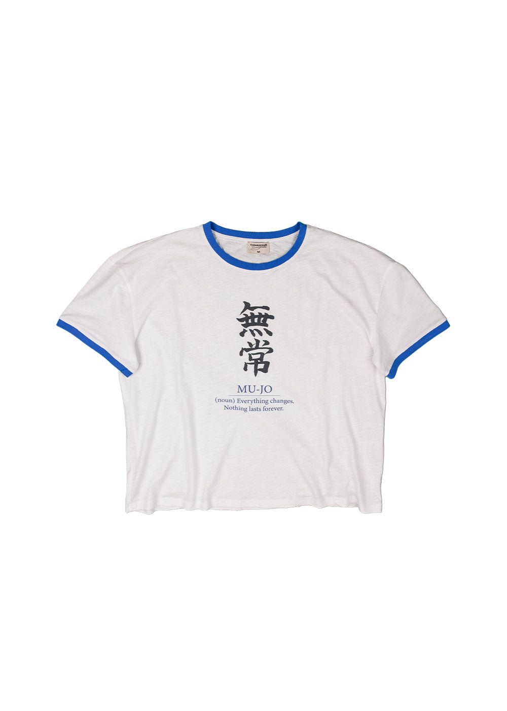 Commons Studios Mu-Jo Ringer Tee Blue
