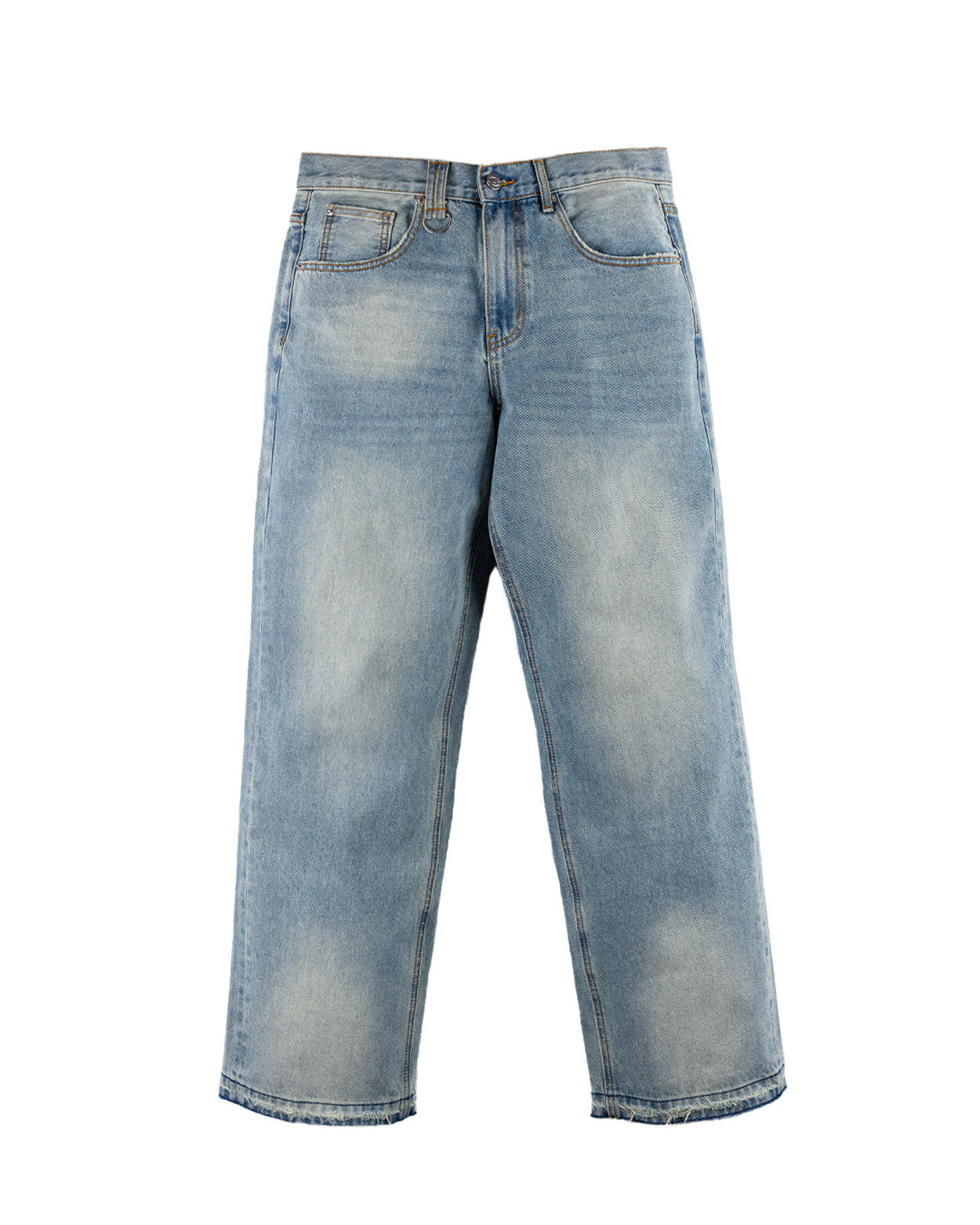 Commons Washed Straight Denim Pant Jade
