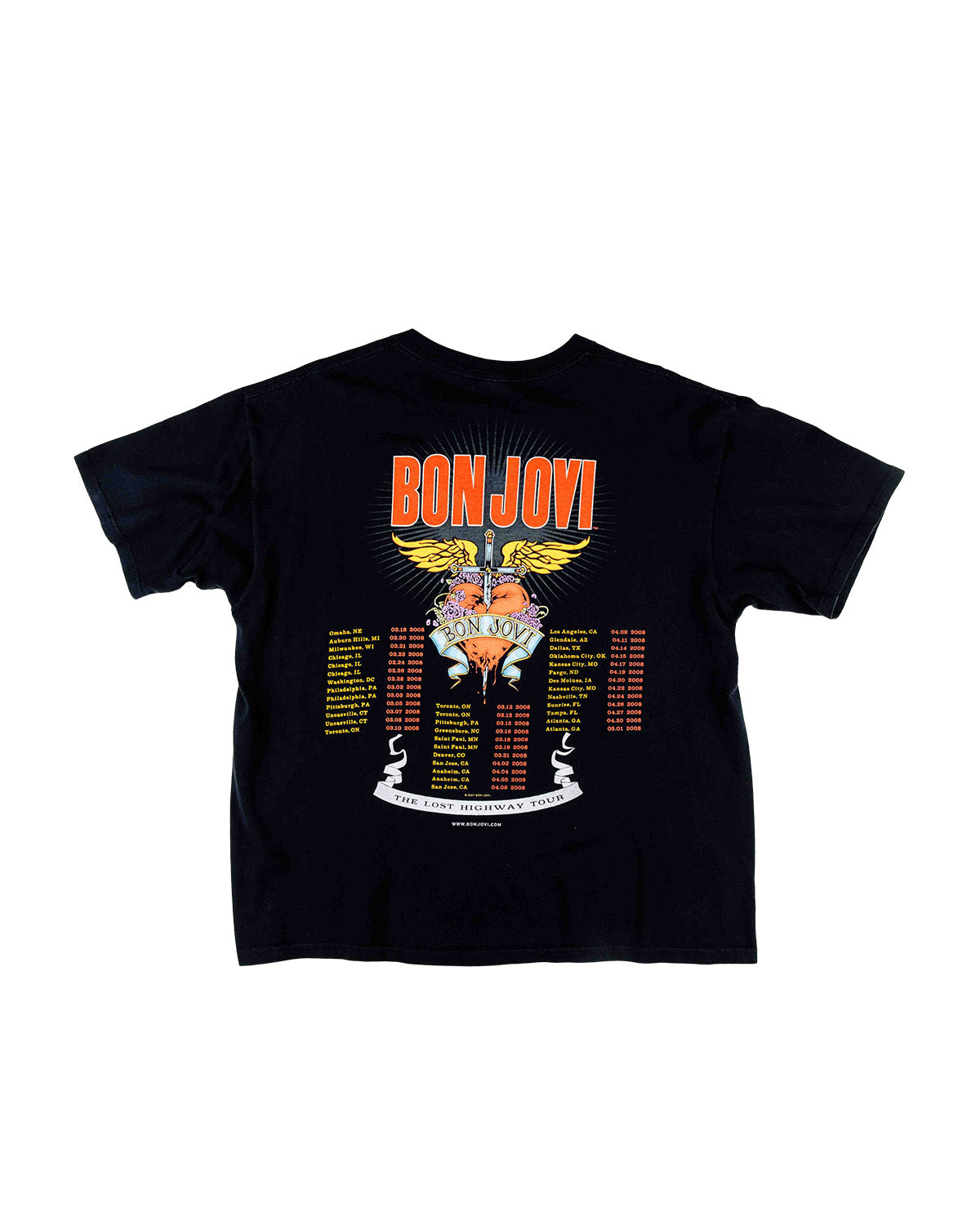Commons Studios Variable 2007 Bon Jovi Tee