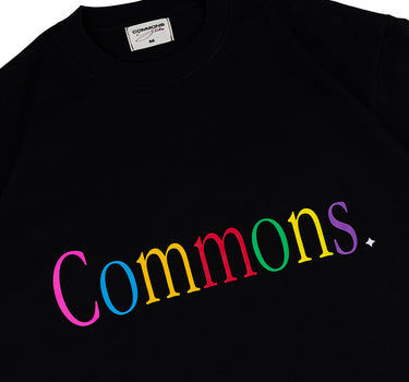 Commons Vivid Thread Tee Black