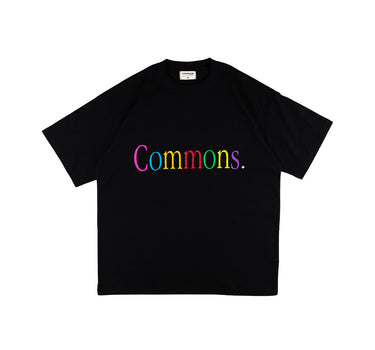 Commons Vivid Thread Tee Black