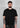 Commons Blank Star Embroidered Tee Jet Black