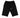 Commons Pearled Sweatshort Vintage Black