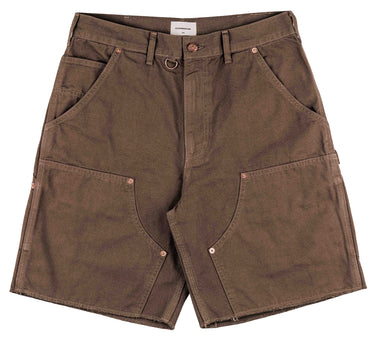 Commons 'Double Knee' Japanese Canvas Short Brown