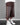 Brown wide-leg cropped pants with pearl diamond motifs and beaded drawstrings, worn with a white tee and sneakers.