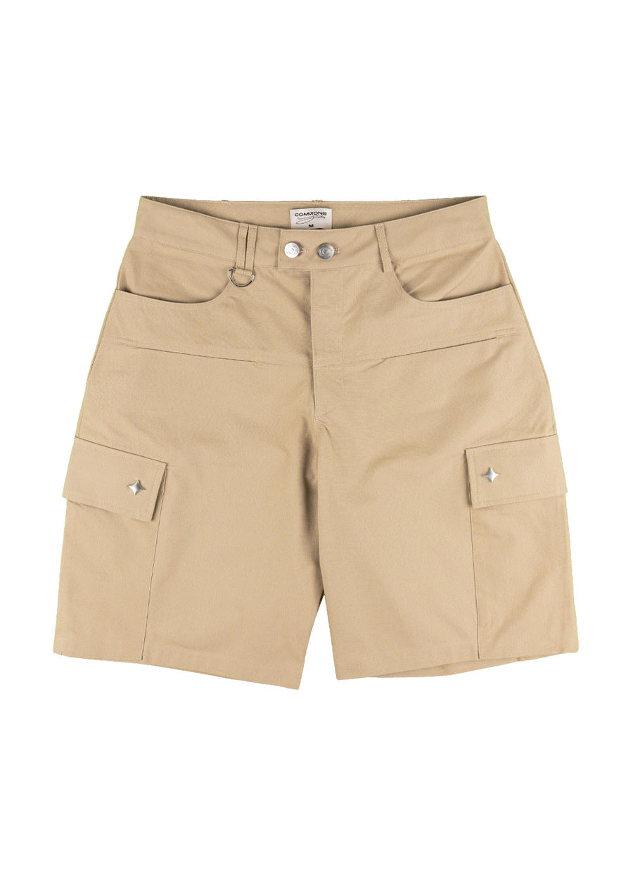 Commons Ripstop Cargo Short Beige