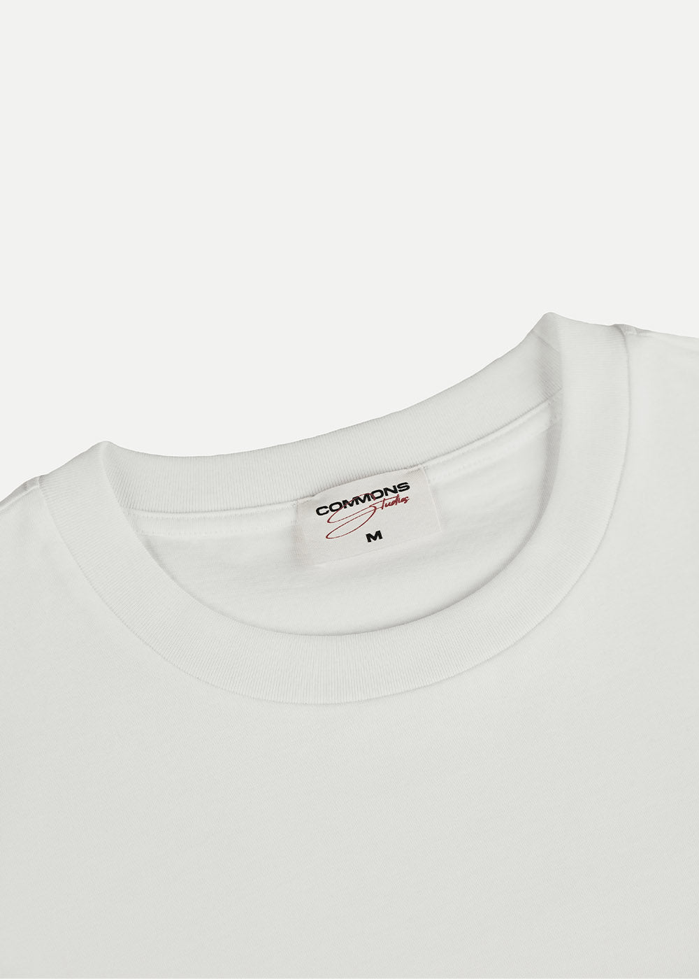 Commons Blank Slate Cropped Tee White