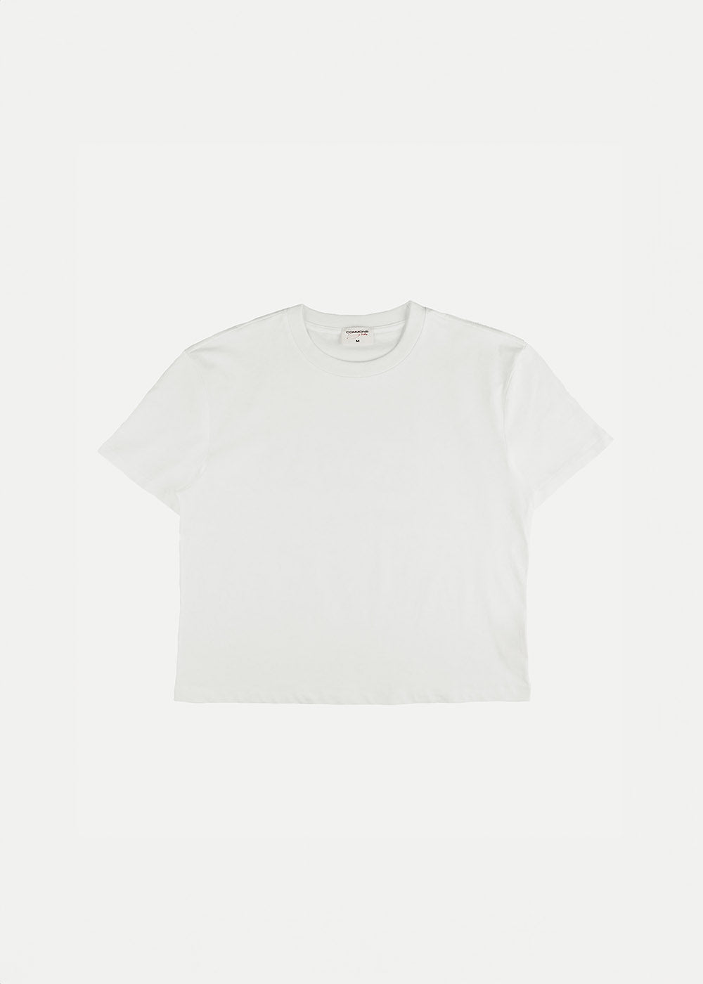 Commons Blank Slate Cropped Tee White