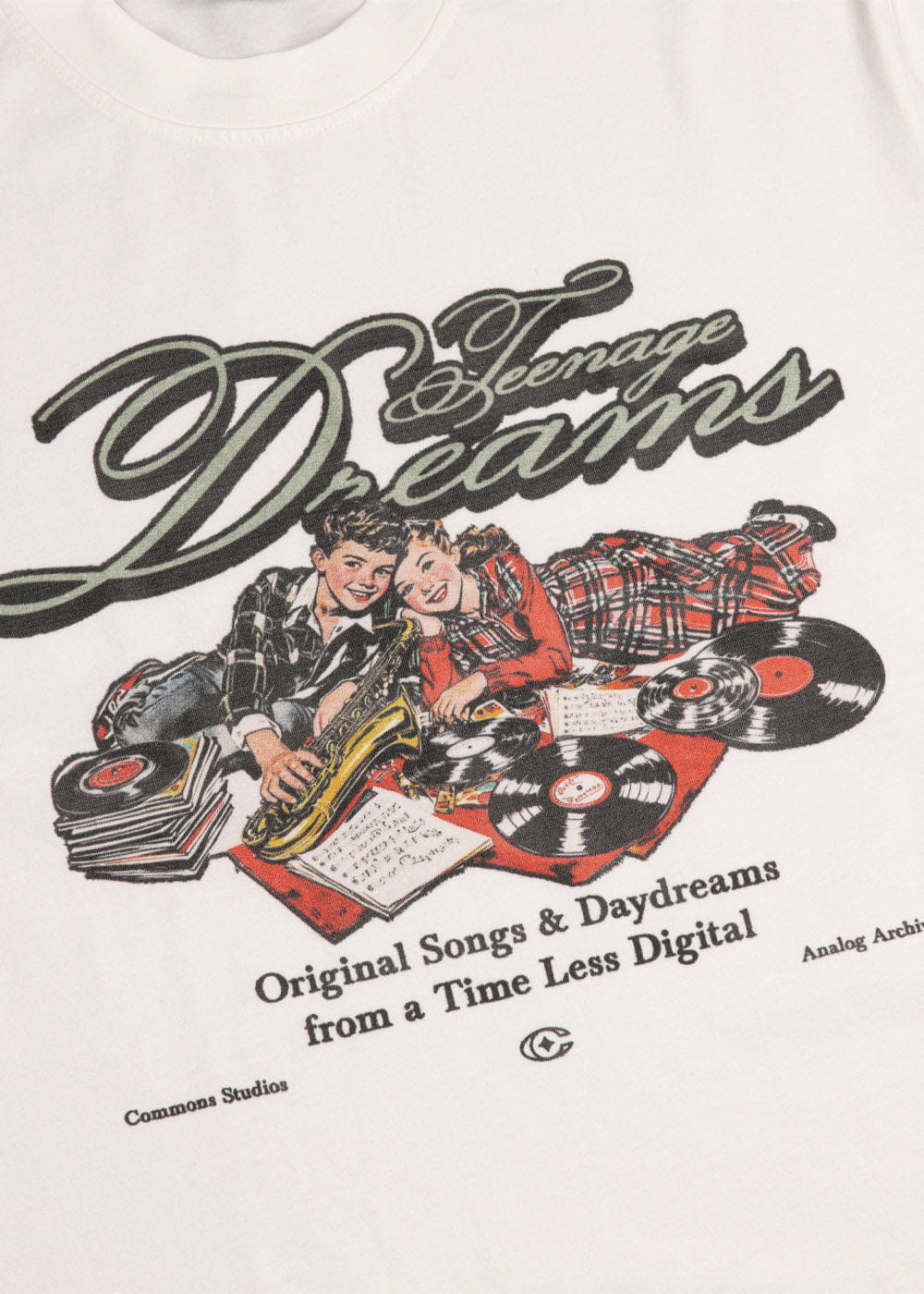 Commons Teenage Dreams Tee White