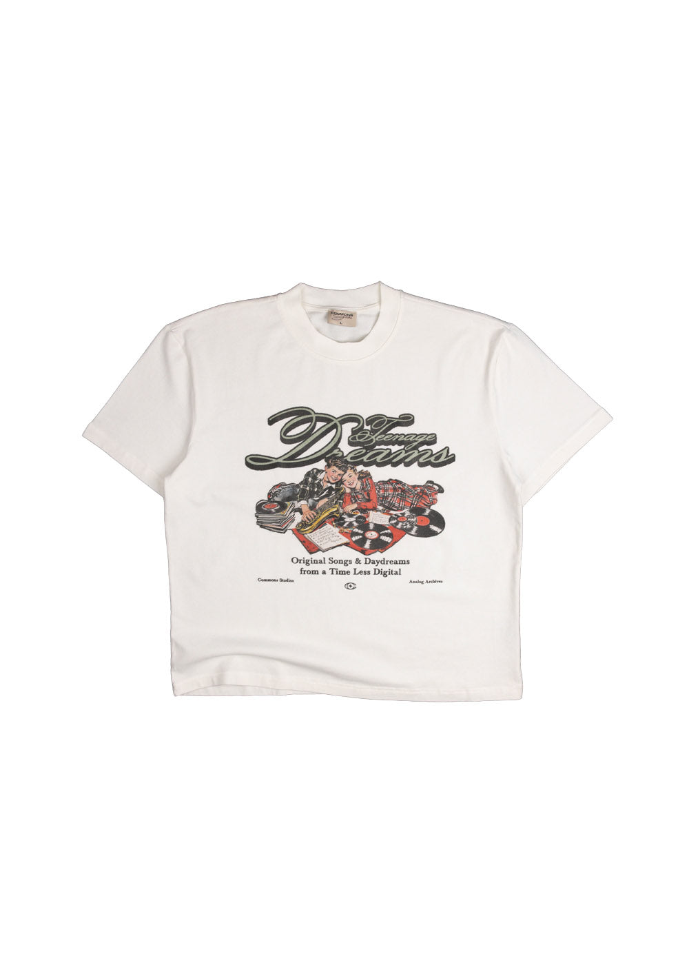 Commons Teenage Dreams Tee White