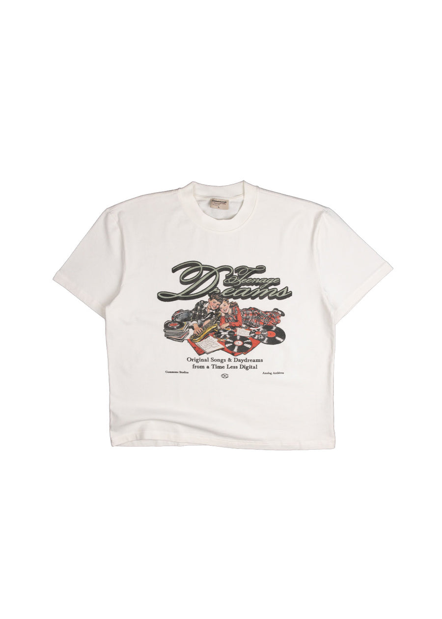 Commons Teenage Dreams Tee White