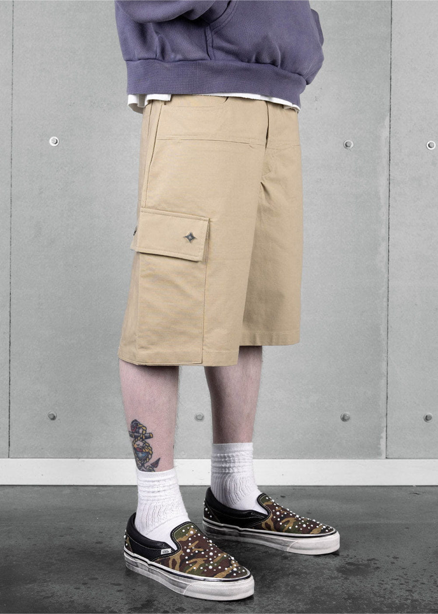 Commons Ripstop Cargo Short Beige