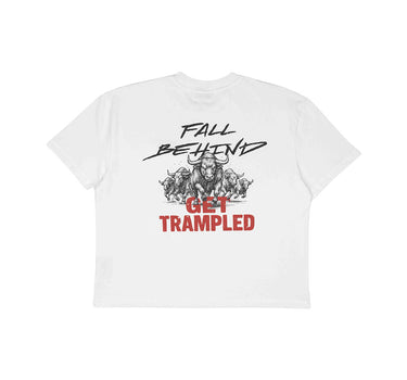 Commons No Mercy Get Trampled Tee Vintage White