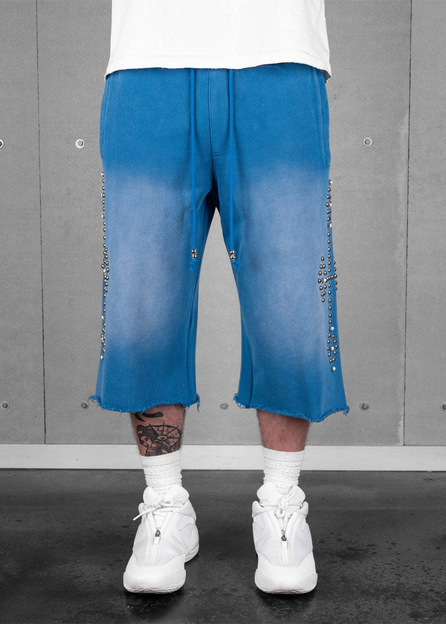 Commons Rivet Sweatshort Teal