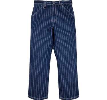 Commons Pinstripe Conductor Denim Pant Midnight Blue