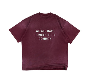 Commons Uniform Washed Plum Tee