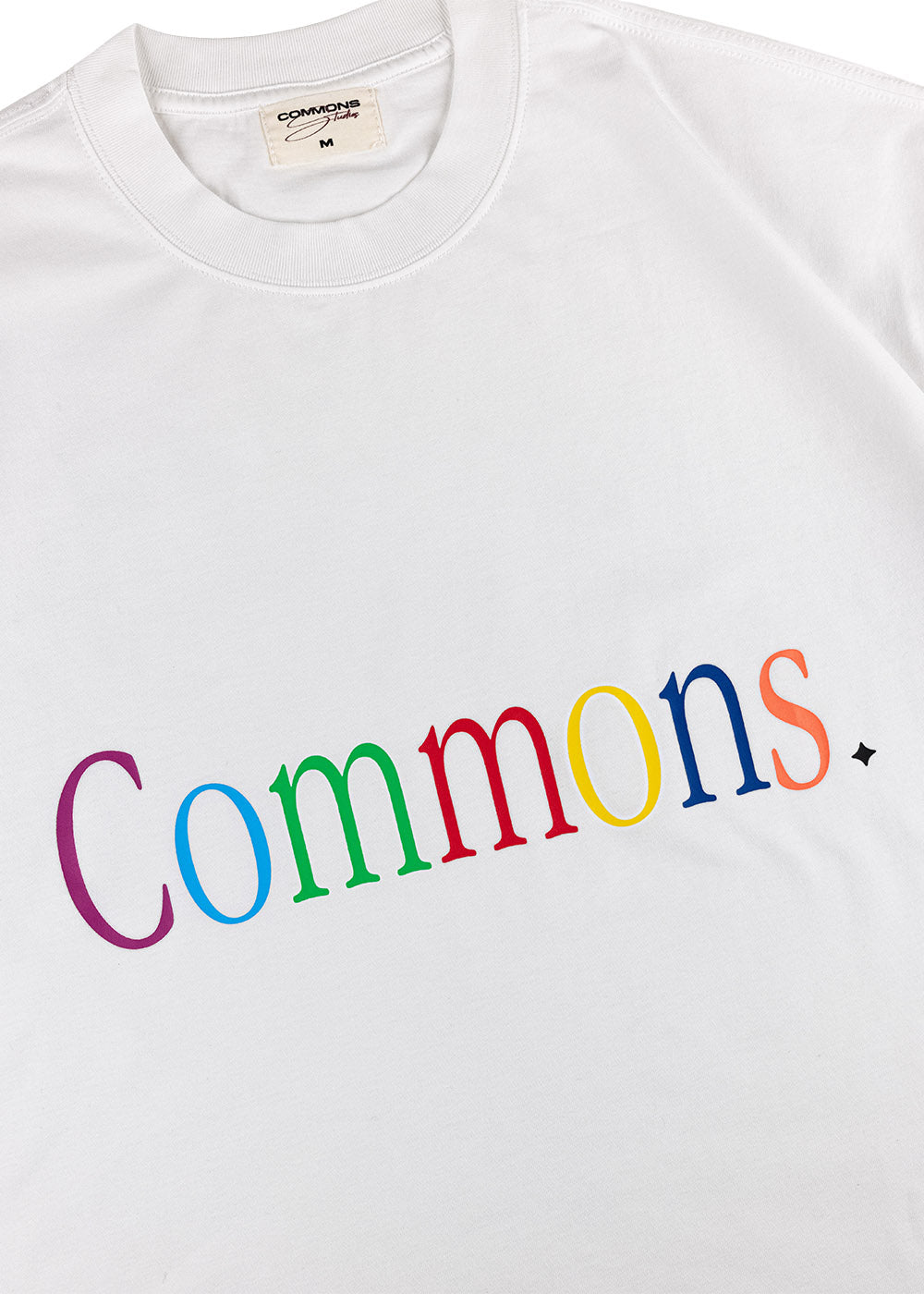 Commons Vivid Thread Tee White