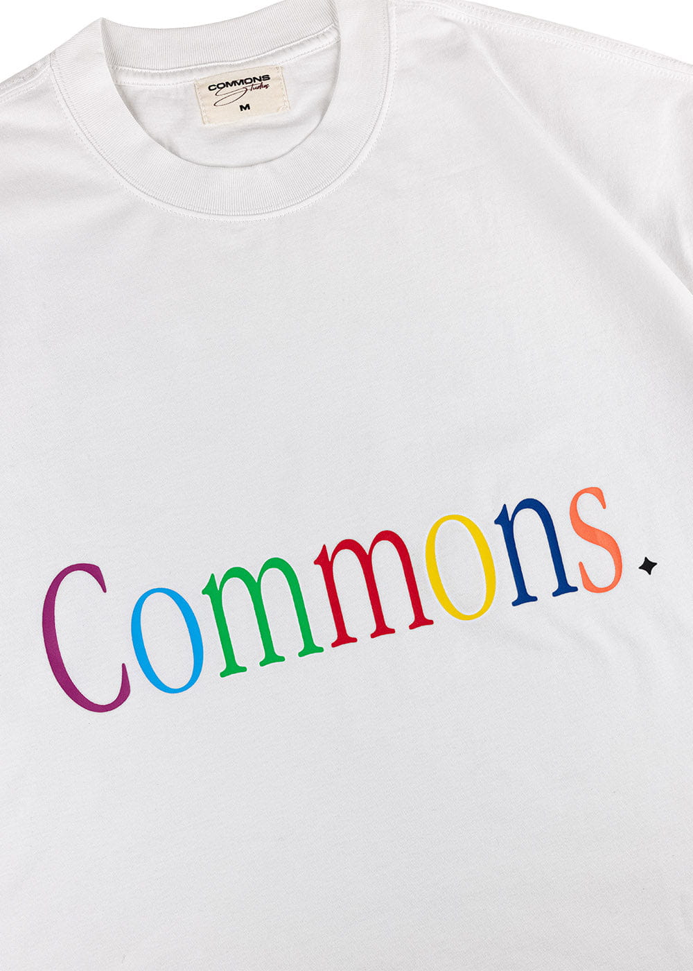 Commons Vivid Thread Tee White