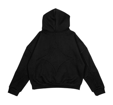 Commons 'Costar' Jet Black Hoodie