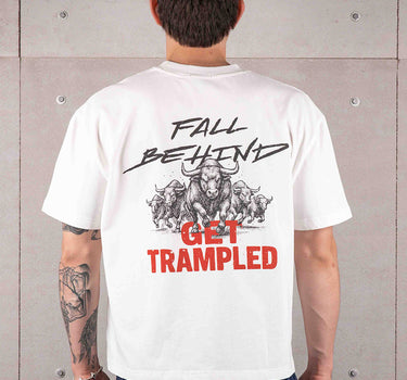 Commons No Mercy Get Trampled Tee Vintage White