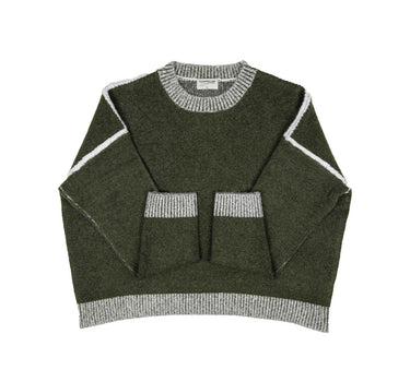 Commons Pullover Knit Forrest Green