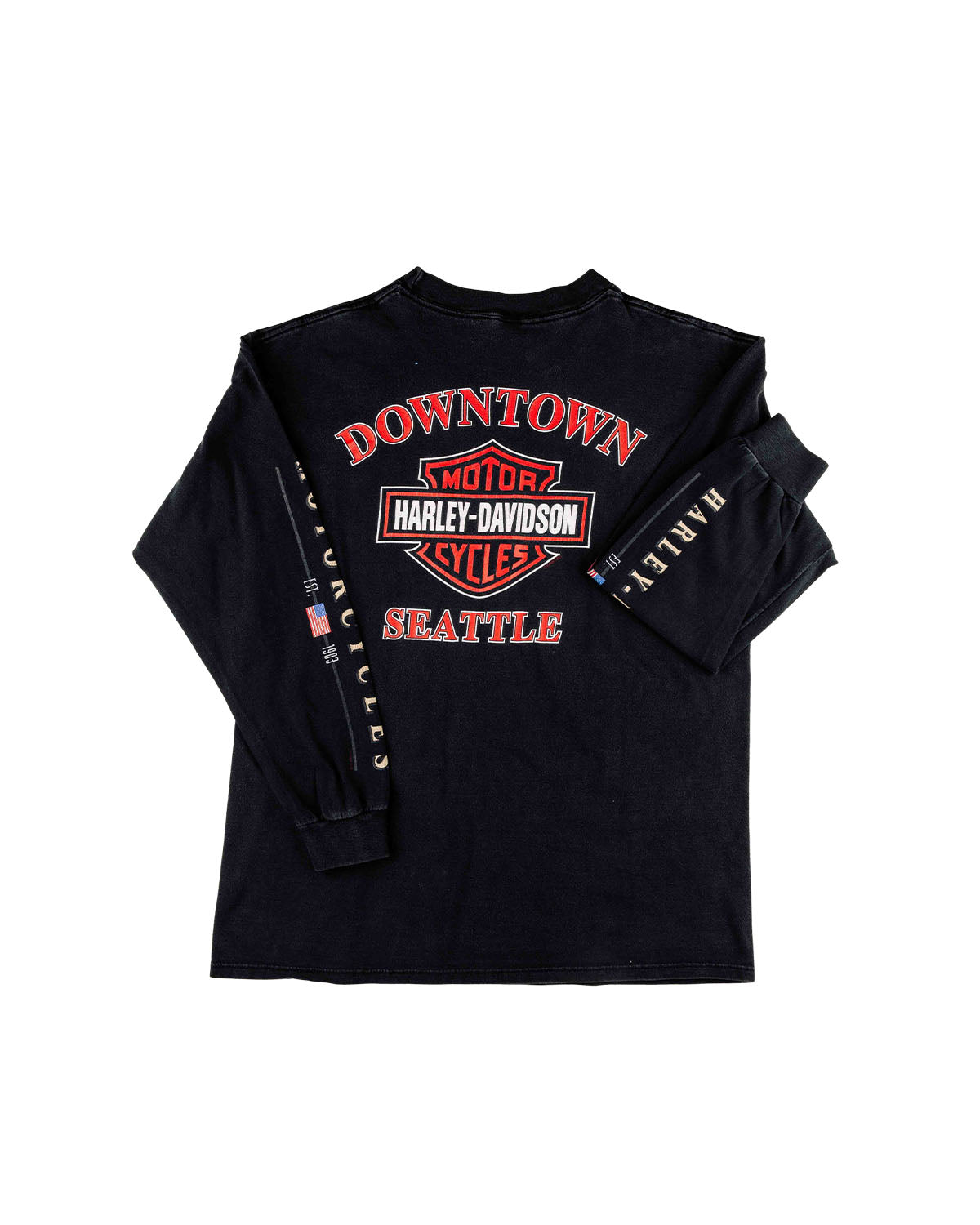 Commons Studios Variable Harley Davidson LS Pocket Tee