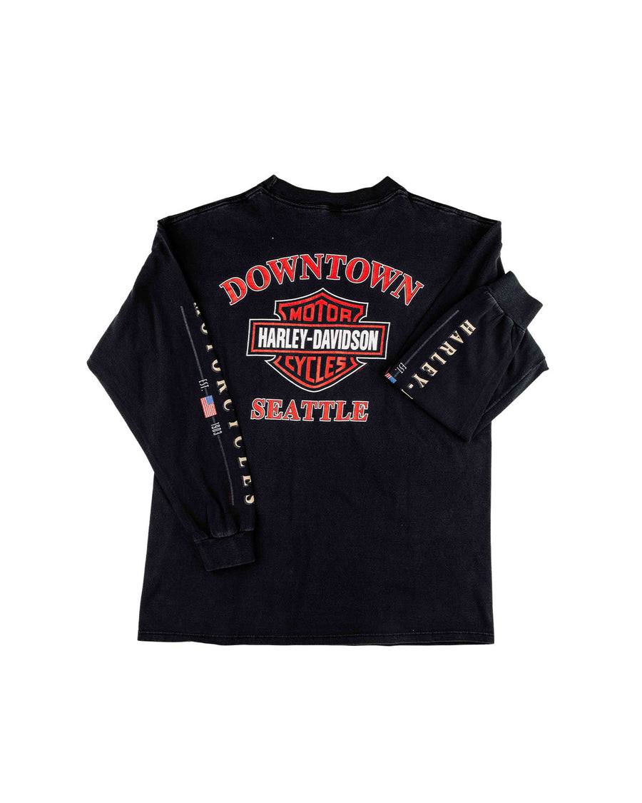 Commons Studios Variable Harley Davidson LS Pocket Tee