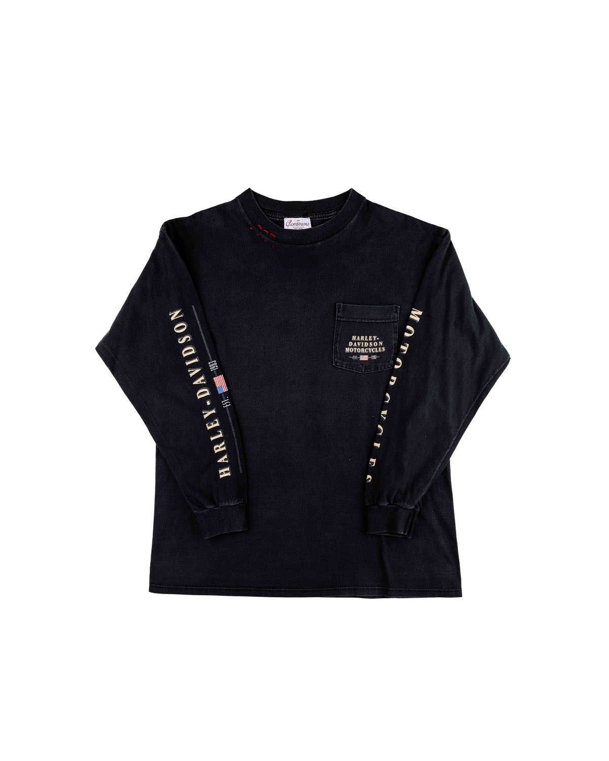 Commons Studios Variable Harley Davidson LS Pocket Tee