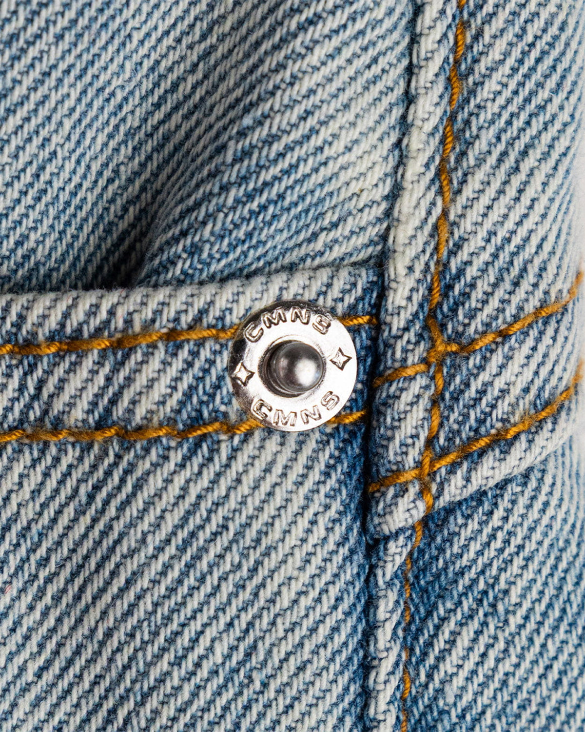 Commons Star Washed Denim Short Iceberg